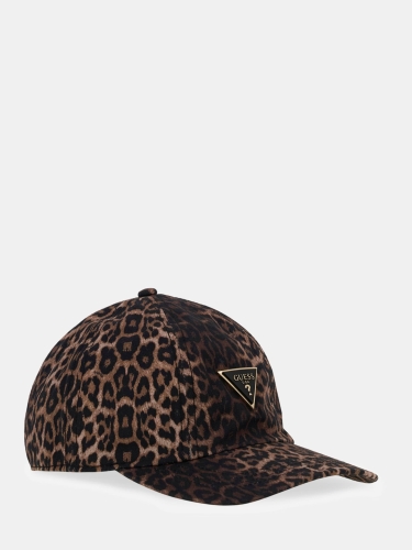 GUESS CAPPELLO DA BASEBALL TESSUTO ANIMALIER AW5501COT01