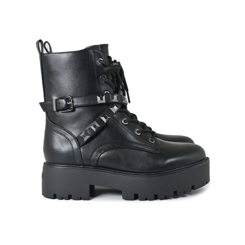 GUESS ANFIBIO ECOPELLE NERO FL8VDAELE10
