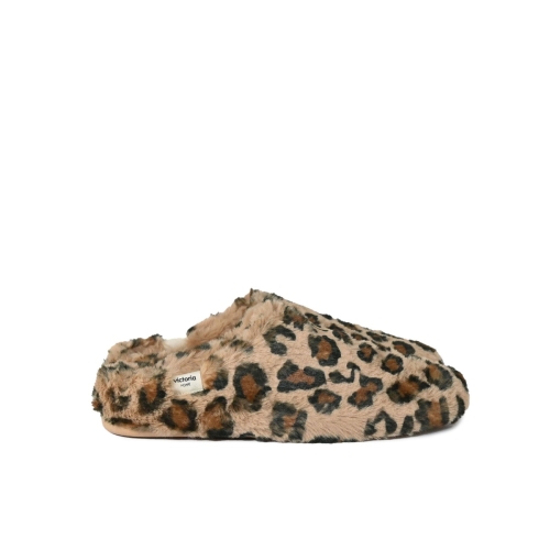 VICTORIA CIABATTE TESSUTO ANIMALIER 1081113