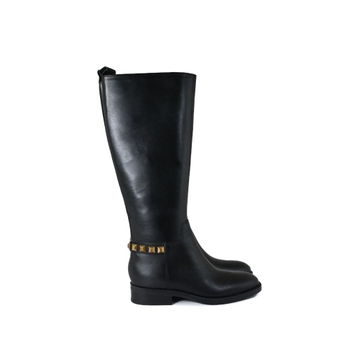 GUESS STIVALE PELLE NERO FL8BYOLEA11