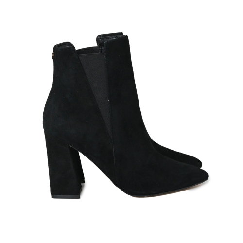 GUESS STIVALETTO PELLE SCAMOSCIATA NERO FL8AVHSUE10