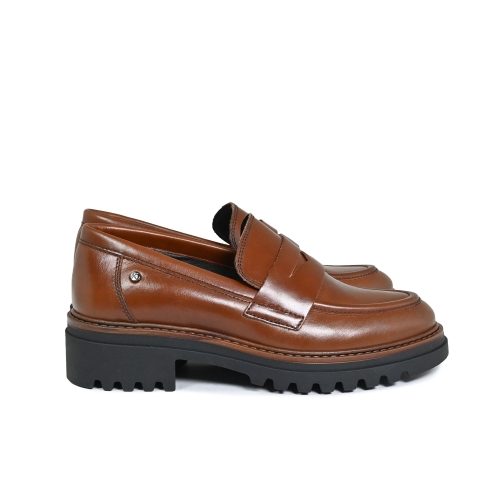 KEYS MOCASSINO PELLE CUOIO 9900