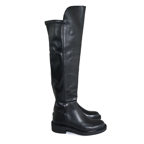 METISSE STIVALE PELLE NERO AK24