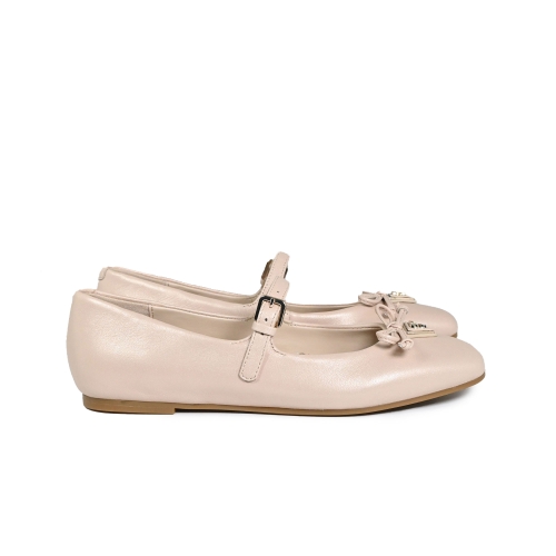 GUESS BALLERINA CON CINTURINO PELLE BEIGE FLKAYLEA02