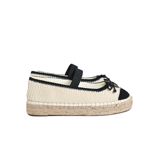 GUESS ESPADRILLAS TESSUTO CREMA FLJJONFAB02