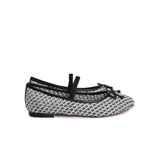 GOLD&amp;GOLD BALLERINA ECOPELLE NERO GP767