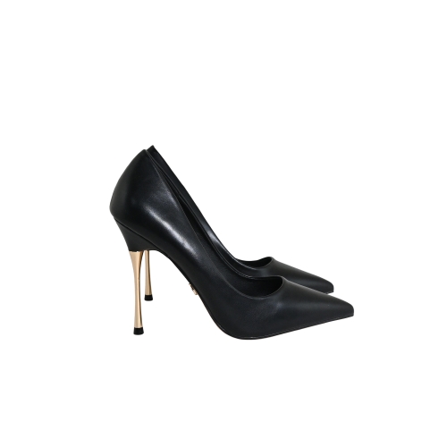 GOLD&amp;GOLD DECOLLETE ECOPELLE NERO GP846