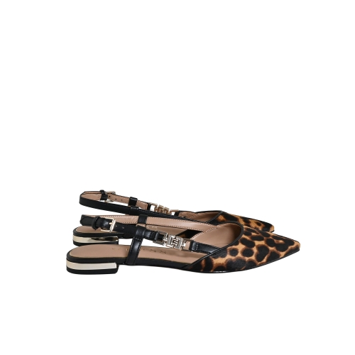 GUESS SLINGBACK PELLE ANIMALIER FLTFRYLEP05