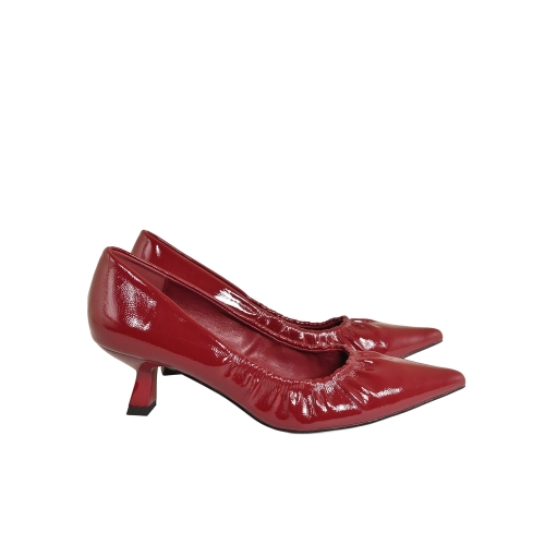 GOLD&amp;GOLD DECOLLETE A PUNTA VERNICE BORDEAUX GH95