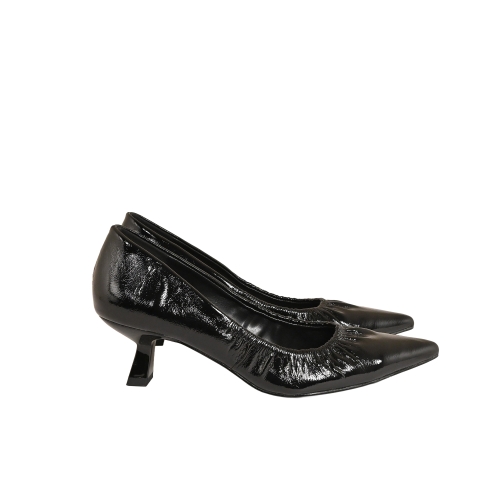 GOLD&amp;GOLD DECOLLETE A PUNTA VERNICE NERO GH95