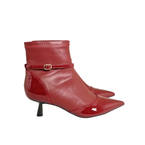 GOLD&amp;GOLD STIVALETTO ECOPELLE BORDO&#039; GU317
