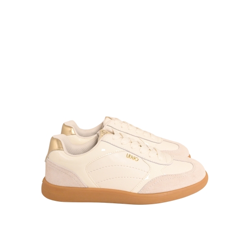 LIU JO SNEAKERS IN PELLE LATTE BF5069PX769S1400