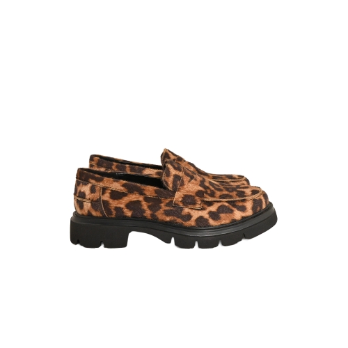 GOLD&amp;GOLD MOCASSINO STAMPA ANIMALIER GR611