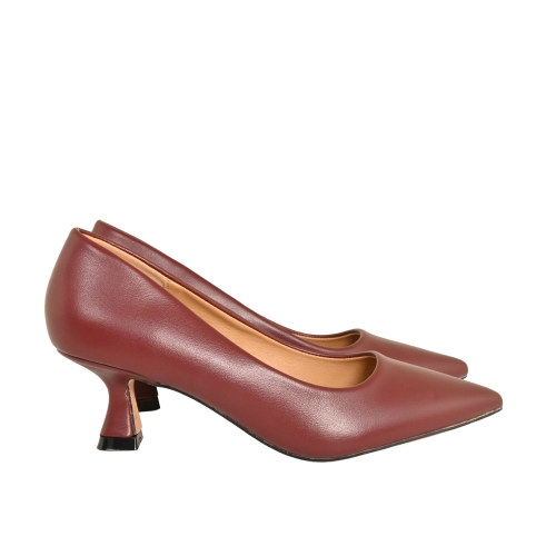 GOLD&amp;GOLD DECOLLETE ECOPELLE BORDO&#039; GD305