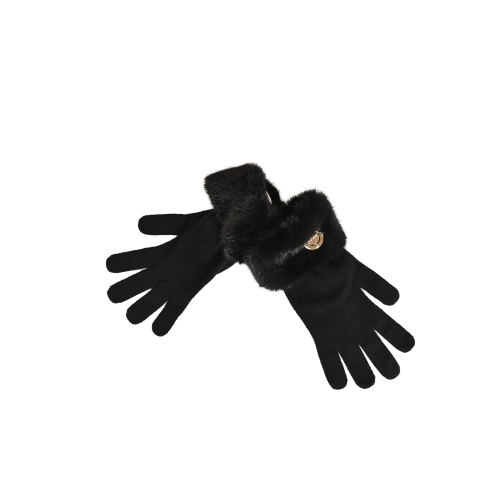 GUESS GUANTI IN MAGLIA NERO AW5410POL02