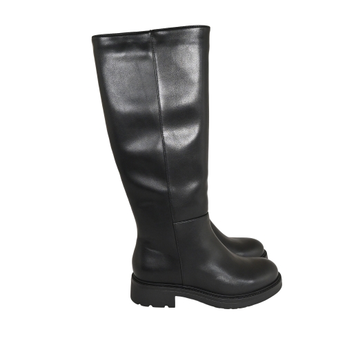 GOLD&amp;GOLD STIVALE ECOPELLE NERO GR633
