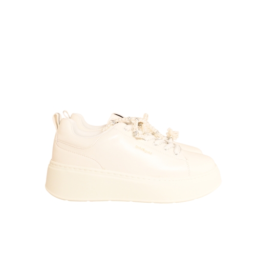 GOLD&amp;GOLD SNEAKERS ECOPELLE BIANCO GB1046