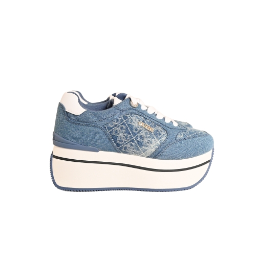 GUESS RUNNER TESSUTO DENIM FLPC11FAL12