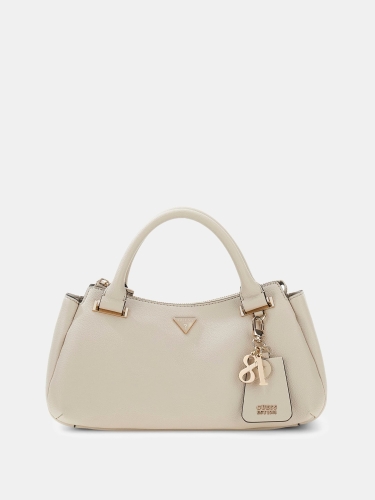GUESS BORSA A MANO EVIE CHARM ECOPELLE BEIGE HWBG9664060