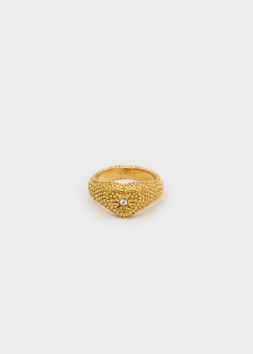 NALI ANELLO CUORE LAVORATO ORO PWAN0007
