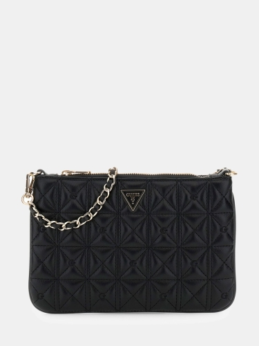 GUESS POCHETTE CON LOGO 4G ECOPELLE NERO PW7568P6274