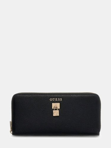 GUESS MAXI PORTAFOGLIO YESBA ECOPELLE NERO SWBG7833146